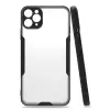 İphone 11 Pro Max Kılıf Platin Silikon - Siyah