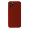 İphone 11 Pro Max Kılıf Pp Ultra İnce Kapak - Kırmızı