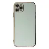 İphone 11 Pro Max Kılıf Volet Silikon - Açık Yeşil