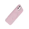 İphone 11 Regal Magsafe Standlı Kapak - Açık Pembe