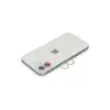 İphone 11 Renkli Kamera Lens Koruma Cam - Pembe-mavi