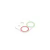 İphone 11 Renkli Kamera Lens Koruma Cam - Yeşil-pembe