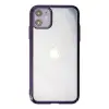İphone 12 Kılıf Element Silikon - Mor