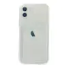 İphone 12 Kılıf Kart Şeffaf Silikon - Şeffaf
