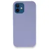 İphone 12 Kılıf Lansman Legant Silikon - Lila