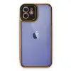 İphone 12 Kılıf Liva Lens Silikon - Siyah