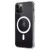 İphone 12 Kılıf Magneticsafe Şeffaf Silikon - Şeffaf