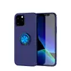 İphone 12 Kılıf Range Yüzüklü Silikon - Mavi
