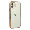 İphone 12 Kılıf Razer Lensli Silikon - Gold