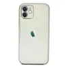 İphone 12 Kılıf Razer Lensli Silikon - Gümüş
