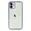İphone 12 Kılıf Razer Lensli Silikon - Mor
