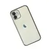 İphone 12 Kılıf Razer Lensli Silikon - Siyah