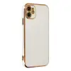 İphone 12 Kılıf Volet Silikon - Beyaz