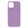 İphone 12 Mini Kılıf First Silikon - Lila