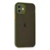 İphone 12 Mini Kılıf Montreal Silikon Kapak - Açık Yeşil