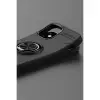 İphone 12 Mini Kılıf Range Yüzüklü Silikon - Siyah-kırmızı