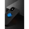 İphone 12 Mini Kılıf Range Yüzüklü Silikon - Siyah-mavi