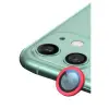 İphone 12 Mini Raze Metal Kamera Lens - Kırmızı