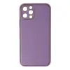 İphone 12 Pro Kılıf Coco Deri Silikon Kapak - Lila
