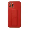 İphone 12 Pro Kılıf Coco Deri Standlı Kapak - Kırmızı