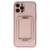 İphone 12 Pro Kılıf Coco Elit Kapak - Pembe