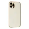 İphone 12 Pro Kılıf Coco Karbon Silikon - Beyaz