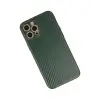 İphone 12 Pro Kılıf Coco Karbon Silikon - Yeşil