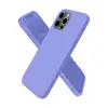İphone 12 Pro Kılıf First Silikon - Mor