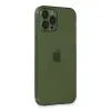 İphone 12 Pro Kılıf Fly Lens Silikon - Yeşil