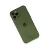 İphone 12 Pro Kılıf Fly Lens Silikon - Yeşil