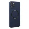 İphone 12 Pro Kılıf Jack Magneticsafe Lens Silikon - Lacivert