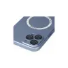 İphone 12 Pro Kılıf Jack Magneticsafe Lens Silikon - Sierra Blue