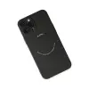 İphone 12 Pro Kılıf Jack Magneticsafe Lens Silikon - Siyah