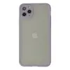 İphone 12 Pro Kılıf Montreal Silikon Kapak - Mor