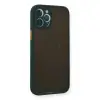 İphone 12 Pro Kılıf Montreal Silikon Kapak - Yeşil