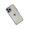 İphone 12 Pro Kılıf Razer Lensli Silikon - Açık Mavi