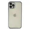 İphone 12 Pro Kılıf Razer Lensli Silikon - Lacivert
