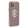 İphone 12 Pro Kılıf Store Silikon - Mor