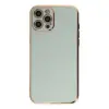 İphone 12 Pro Kılıf Volet Silikon - Açık Yeşil