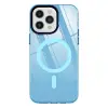 İphone 12 Pro Max Kılıf Beta Magneticsafe Silikon - Mavi