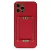 İphone 12 Pro Max Kılıf Coco Elit Kapak - Kırmızı
