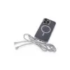 İphone 12 Pro Max Kılıf Divo Lazer Askılı Magsafe Kapak - Gümüş