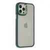 İphone 12 Pro Max Kılıf Dora Kapak - Haki Yeşil