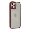 İphone 12 Pro Max Kılıf Dora Kapak - Kırmızı