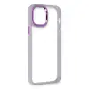 İphone 12 Pro Max Kılıf Dora Kapak - Lila