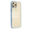 İphone 12 Pro Max Kılıf Element Silikon - Mavi