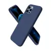 İphone 12 Pro Max Kılıf First Silikon - Lacivert