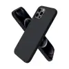 İphone 12 Pro Max Kılıf First Silikon - Siyah