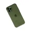İphone 12 Pro Max Kılıf Fly Lens Silikon - Yeşil