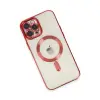 İphone 12 Pro Max Kılıf Kross Magneticsafe Kapak - Kırmızı